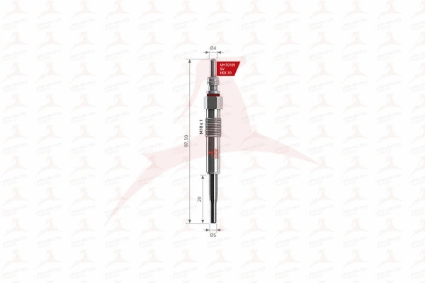 Bougie de préchauffage MEHA AUTOMOTIVE MH70109
