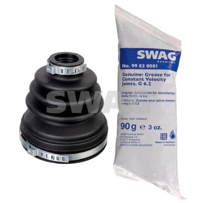 Jeu de joints-soufflets, arbre de commande SWAG 33 10 3568