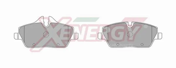 Kit de plaquettes de frein, frein à disque AP XENERGY X40916