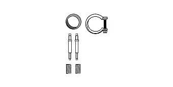 Kit d'assemblage, catalyseur HJS 82 22 4461