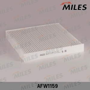 Filtre, air de l'habitacle MILES AFW1159