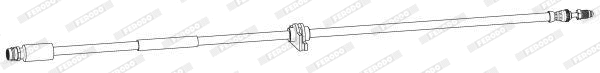 Flexible de frein FERODO FHY3385