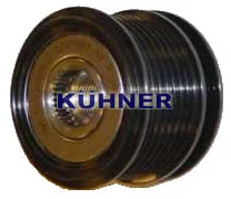 Poulie roue libre, alternateur AD KÜHNER 885090