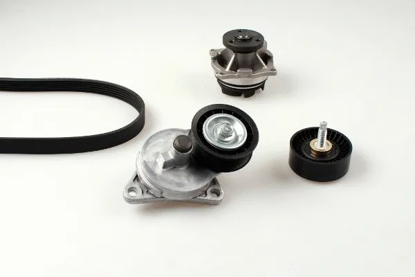Pompe à eau+Jeu de courroie trapézoïdale à nervures GK K980731A