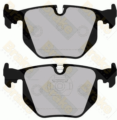 Kit de plaquettes de frein, frein à disque Brake ENGINEERING PA1758