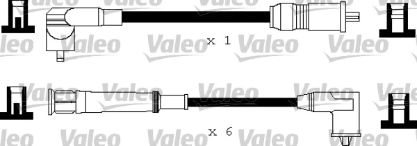 Kit de câbles d'allumage VALEO 346171