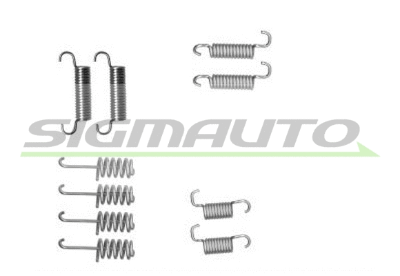Kit d'accessoires, mâchoire de frein SIGMAUTO SK0004