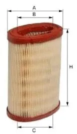 Filtre à air UNIFLUX FILTERS XA255