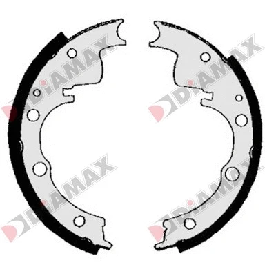 Jeu de mâchoires de frein DIAMAX N01134B