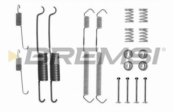 Kit d'accessoires, mâchoire de frein BREMSI SK0691