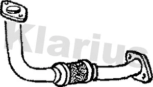 Tuyau d'échappement KLARIUS 301304