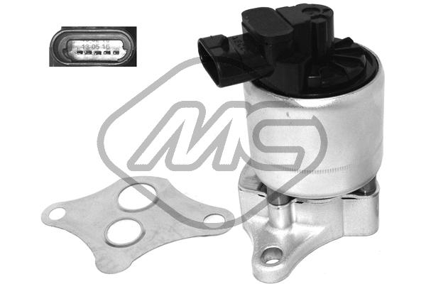 Vanne EGR, commande des gaz d'échappement Metalcaucho 93018