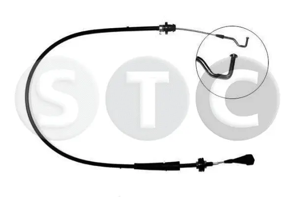 Câble d'accélération STC T480299