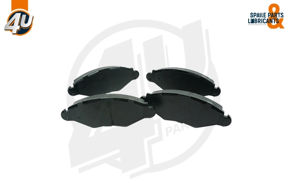 Kit de plaquettes de frein, frein à disque 4U Autoparts 22750PU