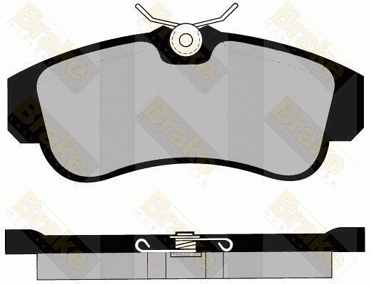 Kit de plaquettes de frein, frein à disque Brake ENGINEERING PA924