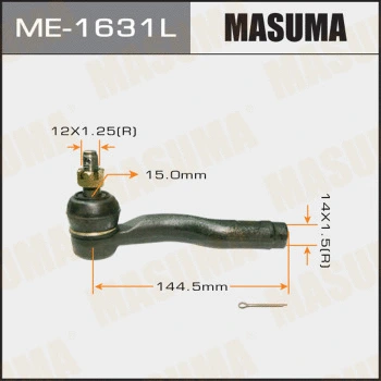 Rotule de barre de connexion MASUMA ME-1631L