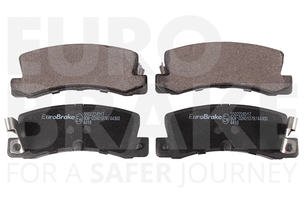 Kit de plaquettes de frein, frein à disque EUROBRAKE 5502224517