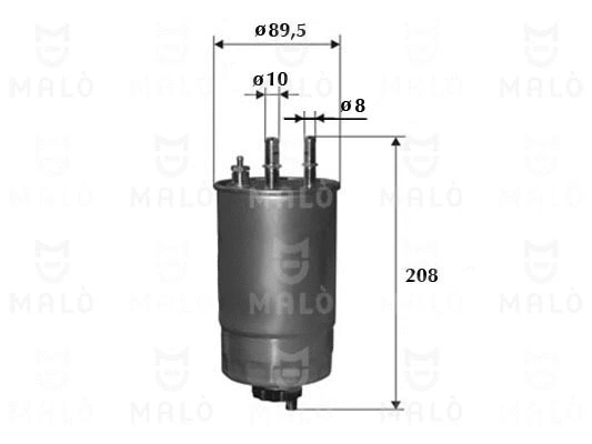 Filtre à carburant AKRON-MALÒ 1520005