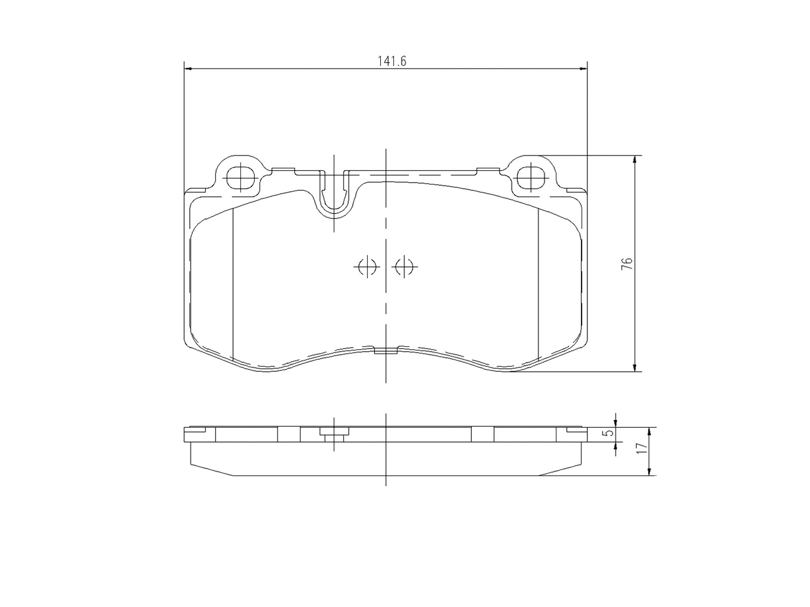 Kit de plaquettes de frein, frein à disque A.Z. Meisterteile AZMT-44-022-1302