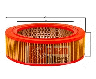Filtre à air CLEAN FILTERS MA 178