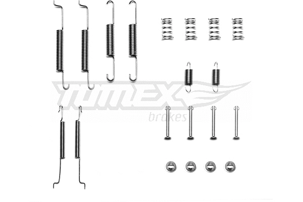 Kit d'accessoires, mâchoire de frein TOMEX Brakes TX 40-01