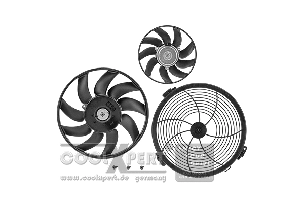 Ventilateur, refroidissement du moteur BBR Automotive 001-60-16085