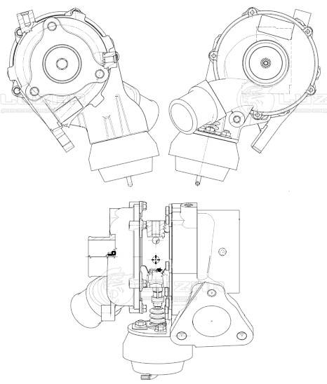 Compresseur, suralimentation LUZAR LAT 1147
