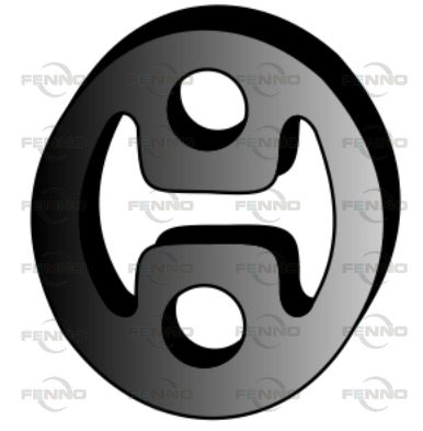 Support, silencieux VEGAZ GmbH DG-136