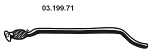 Tuyau d'échappement EBERSPÄCHER 03.199.71