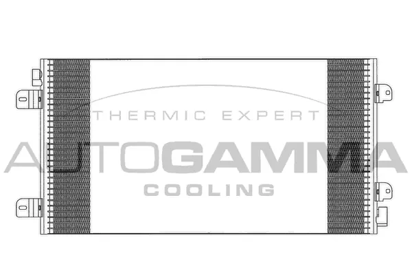 Condenseur, climatisation AUTOGAMMA 103245