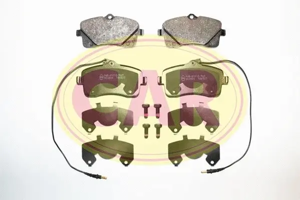 Kit de plaquettes de frein, frein à disque CAR PNT1061