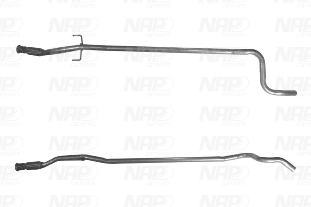 Tuyau d'échappement NAP carPARTS CAC10589