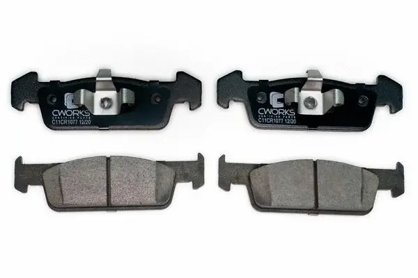 Kit de plaquettes de frein, frein à disque CWORKS C11CR1077