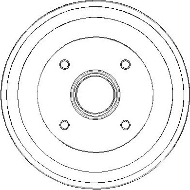 Tambour de frein National NDR307