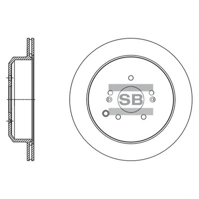 Disque de frein Hi-Q SD1133
