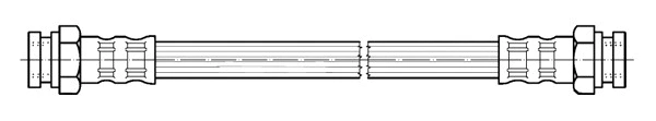 Flexible de frein CEF 511716