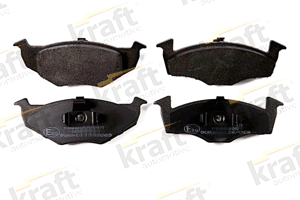 Kit de plaquettes de frein, frein à disque KRAFT AUTOMOTIVE 6000345