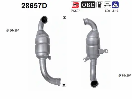 Catalyseur AS 28657D