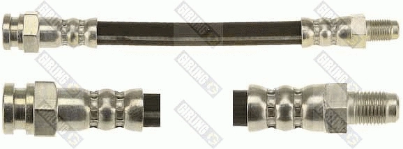 Flexible de frein GIRLING 9002597