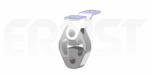 Suspension, échappement ERNST 499682