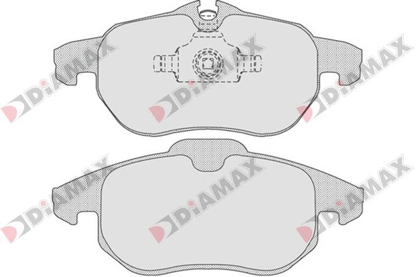 Kit de plaquettes de frein, frein à disque DIAMAX N09364