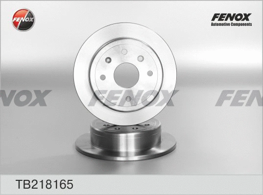 Disque de frein FENOX TB218165
