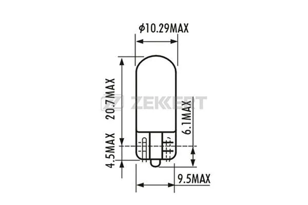 Ampoule, feu arrière ZEKKERT LP-1065