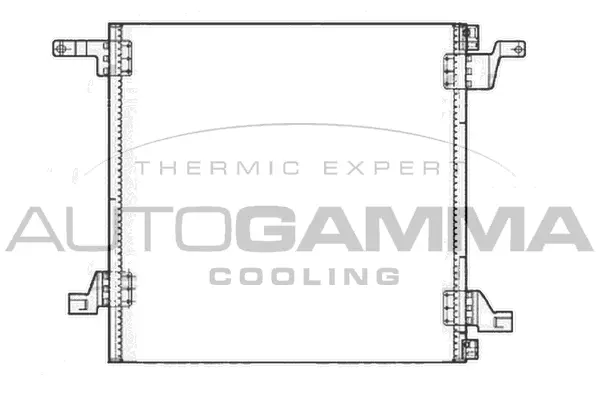 Condenseur, climatisation AUTOGAMMA 103304
