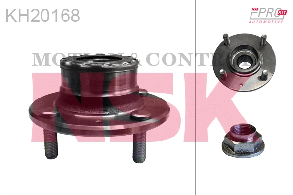 Kit de roulements de roue NSK KH20168