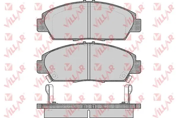 Kit de plaquettes de frein, frein à disque VILLAR 626.0567