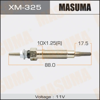 Bougie de préchauffage MASUMA XM-325