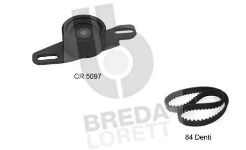 Kit de courroie crantée BREDA LORETT KCD0201