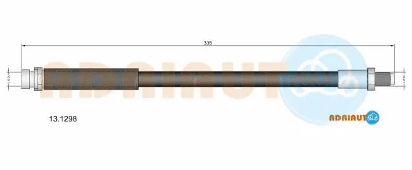 Flexible de frein ADRIAUTO 13.1298