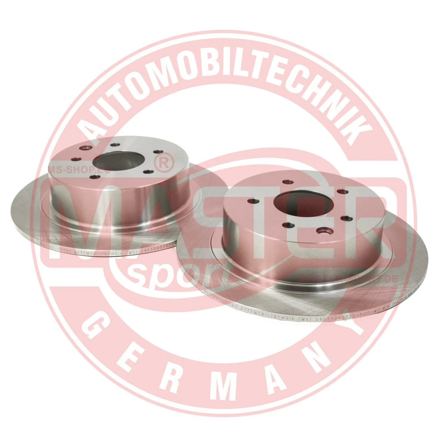 Disque de frein MASTER-SPORT GERMANY 24010901571-SET-MS